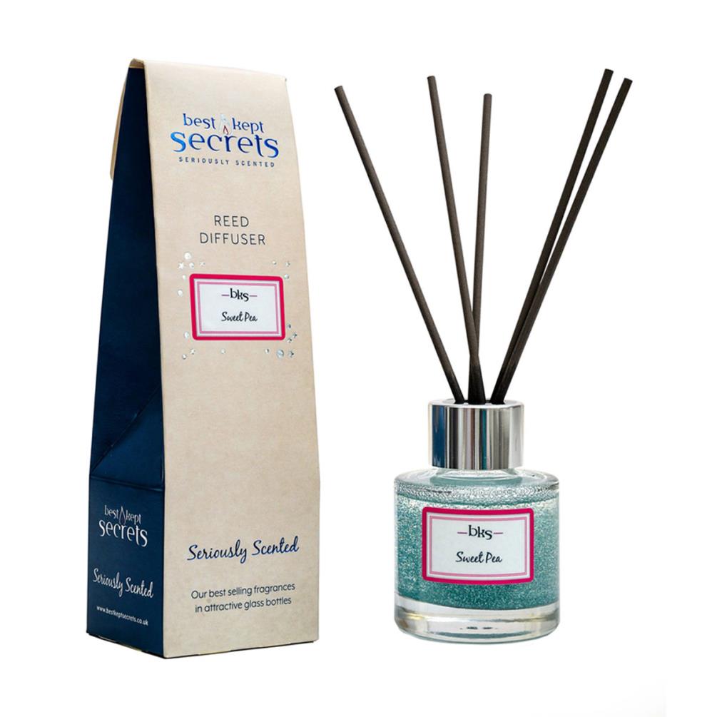 Best Kept Secrets Sweet Pea Sparkly Reed Diffuser - 50ml £8.99